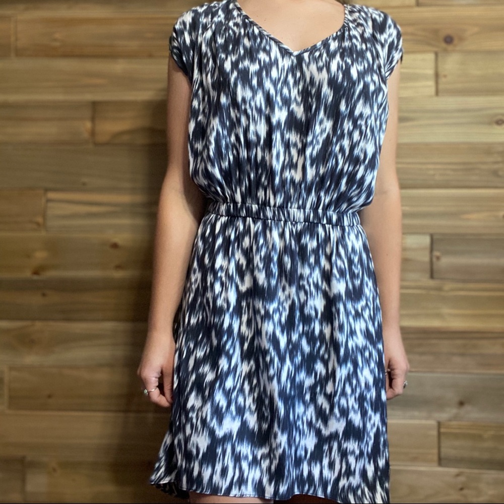 🕯 High-to-Low Patterned Dress